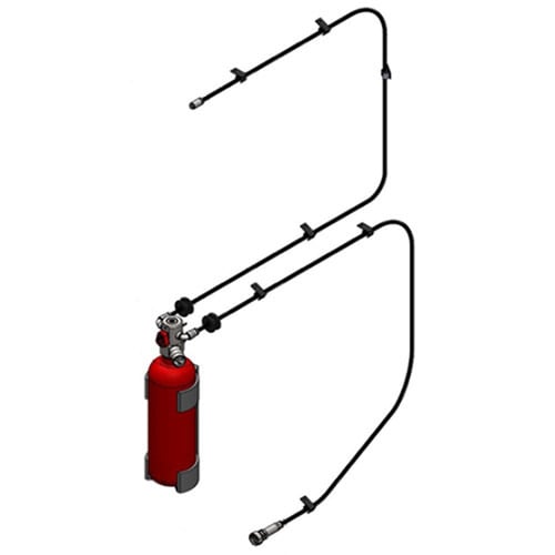 Airfire ARFFK502TB Sistema de extinción para cuadro eléctrico. Acción directa. 2 Kg de Novec 1230