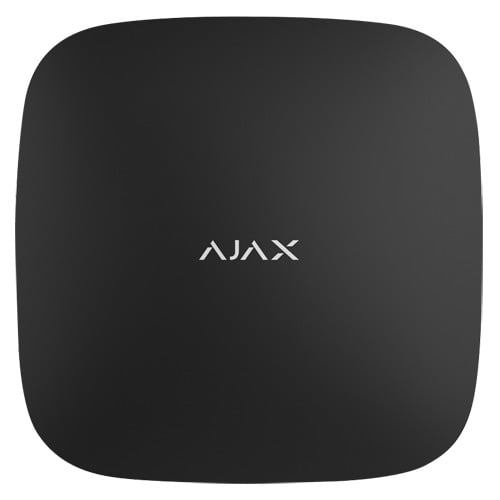 AJAX AJ-HUB2-4G-B Central de alarma profesional Grado 2 - Comunicación Ethernet y dual SIM 4G - Inalámbrico 868 MHz Jeweller y W