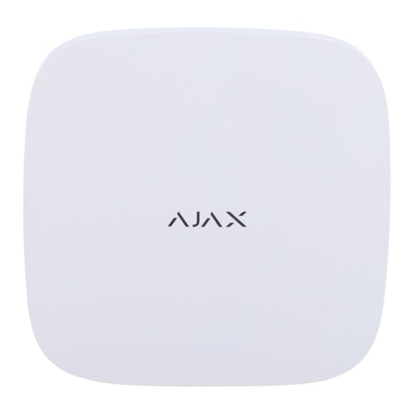 AJAX AJ-HUB2-4G-W Central de alarma profesional Grado 2 - Comunicación Ethernet y dual SIM 4G - Inalámbrico 868 MHz Jeweller y W