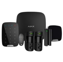 AJAX AJ-HUB2KIT4G-DP-PHOD-B Kit de alarma profesional - Certificado Grado 2 - Comunicación Ethernet / dual SIM 4G - Inalámbrico