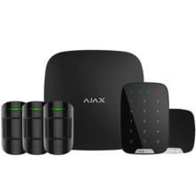 AJAX AJ-HUBKIT-RENOVE1-B Kit de alarma profesional - Certificado Grado 2 - Comunicación Ethernet y GPRS - Inalámbrico 868 MHz Je