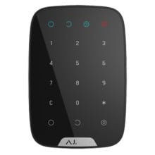 AJAX AJ-KEYPAD-B Teclado independiente negro - Bidireccional - Certificado grado 2 - Inalámbrico 868 MHz Jeweller - Armado, arma