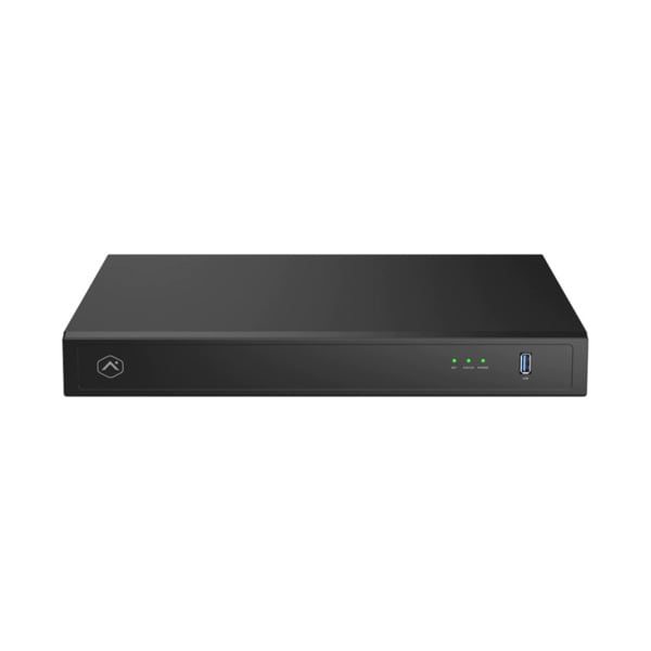 Alarm.com ALARM-16 ADC-CSVR2000P-1X2TB-C NVR IP Alarm.com de 16 canales 4MP. 2 salidas HDMI (4K). Almacenamiento local en uno o