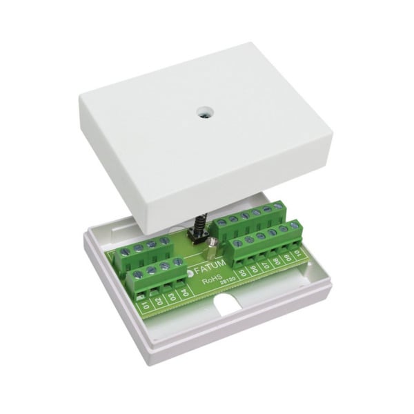 Alarmtech DEM-2491 28120.03 Caja de alarma Alarmtech. Bloque de terminales para 20 polos, con tamper y terminal de alimentación.