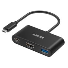 ANKER ANK-POWEREXPAND-3-IN-1-G Anker - Hub USB-C 3 en 1 - Admite la carga PD100W - Transferencia de datos de 5Gbps - Admite reso