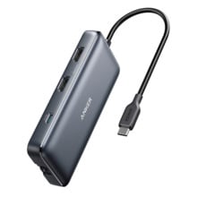 ANKER ANK-POWEREXPAND-8-IN-1-G Anker - Hub USB-C 8 en 1 - Admite la carga PD100W - Transferencia de datos de 5Gbps - Admite reso