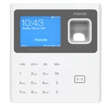 ANVIZ W1-PRO Control de presencia - Huella, tarjeta EM y PIN - 3.000 grabaciones | 100.000 registros - TCP/IP, WiFi y USB - 2.8&