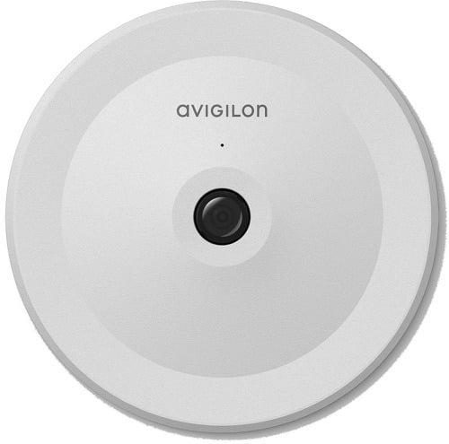 Avigilon 12.0W-H5A-FE-DC1 Cámara hemisférica fisheye empotrada 360º IP 12Mpx, óptica fija 1.6mm, WDR, analítica SD, micrófono, E