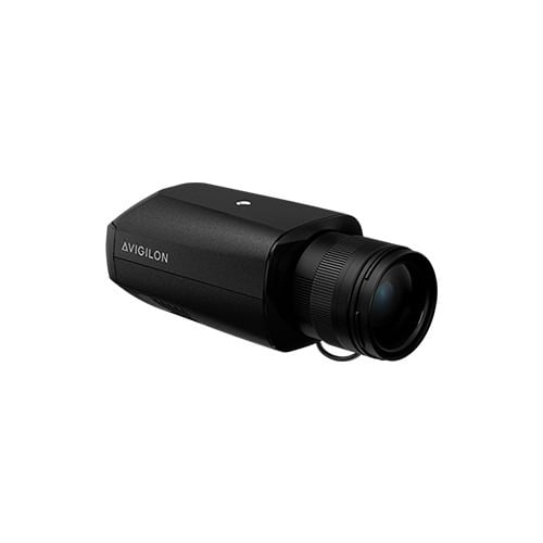 Avigilon 2.0C-H6X-B Cámara Box IP 2 Mpx, WDR 150 dB, H.265, SD, 12-24Vdc/PoE. No incluye óptica ni carcasa