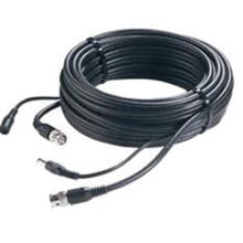 Cable coaxial para cámaras de seguridad vídeo y alimentación, 10 m