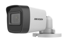 Cámara Bullet 4en1 5MP 2.8mm IR30 IP67 MIC Hikvision