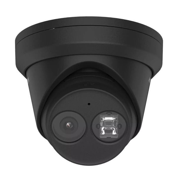 Cámara Domo IP 4MP 2.8mm AcuSense WDR120 IP67 IR30 MIC Black Hikvision