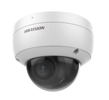 Cámara Domo IP 8MP 2.8mm AcuSense WDR120 IP67 IK10 IR30 MIC E/S Audio Alarma Hikvision