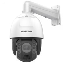 Cámara Domo PTZ IP 7" 8MP 25X IR200 Acusense DarkFighter Hikvision