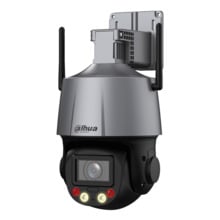 Cámara PTZ IP 2M H265 WDR Iluminación Dual LED30m/IR50m 5x IP66 WiFi AUDIO MIC E/S AI