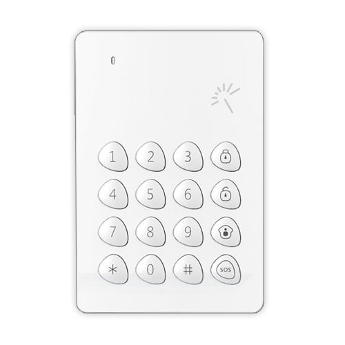 CHUANGO KP-700 Teclado independiente - Inalámbrico - Antena interna - Permite armado/desarmado - Compatible con llaveros de prox