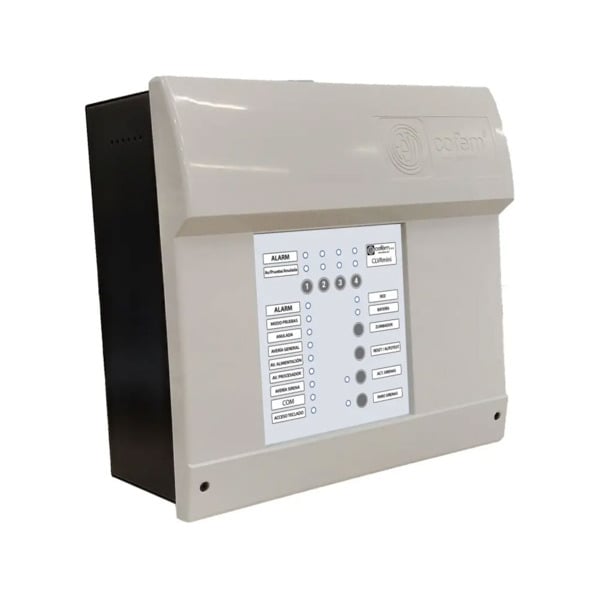 Cofem COFEM-114 IRON02 Central automática IRON Cofem para detección y alarma de incendios. 2 zonas para uso de dispositivos conv