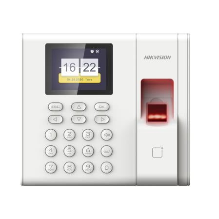 Control de presencia Hikvision. Huella, tarjeta Mifare y teclado