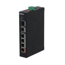 Dahua DAHUA-1805N DH-PFS3106-4ET-60-V2 Switch PoE industrial Dahua no gestionable. 4 puertos 100Mbps + 2 puertos combo Gigabit.