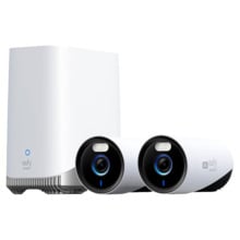 EUFY EUFY-EUFYCAM-E330-KIT2 Kit 2 Cámaras + 1 HomeBase 3 Eufy by Anker - 4K /Detección Humanos, mascotas y vehículos - HomeBase