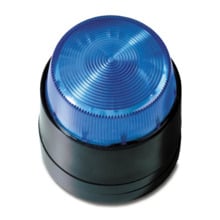 Flash Estroboscópico Azul 12V