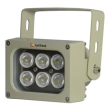 Foco de 6 LEDs luz blanca 15m 120º 220Vac IP66 Nema 4X