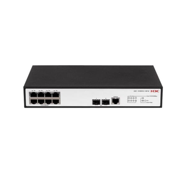 H3C H3C-34 LS-1850V2-10P-EI-GL Switch H3C L2 gestionable L2. 8 puertos Ethernet Gigabit. 2 ranuras SFP Gigabit. 1 puerto consola