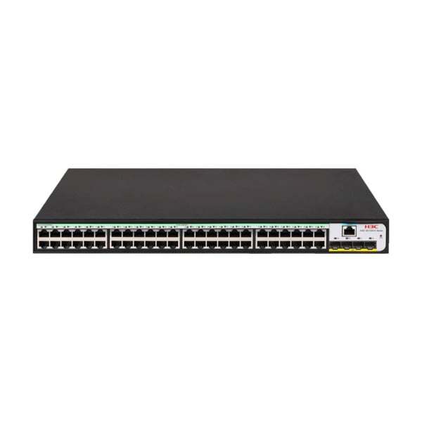 H3C H3C-43 LS-1850V2-52X-GL Switch H3C gestionable L2. 48 puertos Ethernet Gigabit. 4 puertos SFP+ Ten-Gigabit. 1 puerto consola