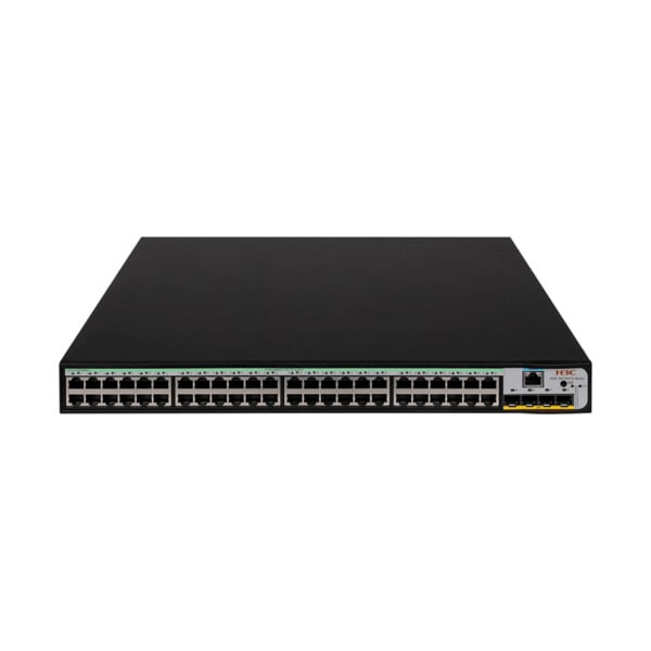 H3C H3C-66 LS-5120V3-52P-PWR-LI-GL Switch PoE H3C gestionable L3. 48 puertos PoE Gigabit, de los cuales 12 admiten PoE+. 4 puert