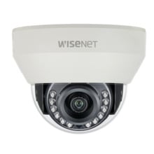 Hanwha Vision HCD-7010R Mini-domo AHD y analógica, 4Mpx, óptica fija, IR 20 m, WDR, 12Vdc