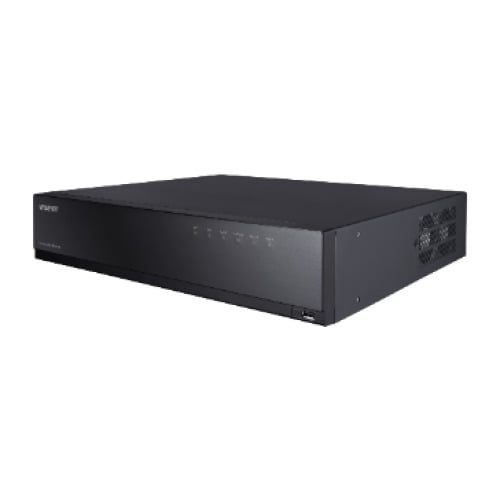 Hanwha Vision HRX-1635 DVR 16ch, 5 en 1 (16 HD-TVI, AHD, HD-CVI, CVBS y 2 IP hasta 18), AHD/TVI 8Mpx@8ips, 8HDDs 6TB (n.i.), RS4