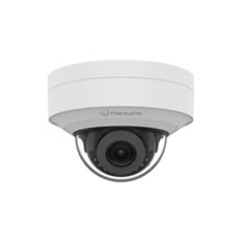 Hanwha Vision QNV-C9011R Cámara mini-domo IP 8Mpx, óptica fija 3mm, IR 20m, WDR, IA clasificación objetos, IP66, IK10, NEMA4X, P