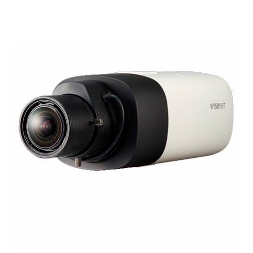 Hanwha Vision XNB-8000 Cámara Box IP 5Mpx, WDR, 0.007Lux con ICR, H265, WiseStream II, Smart analytics, DC Iris, P-Iris, 2 ranur