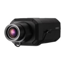 Hanwha Vision XNB-9002 Cámara Box IP 8Mpx, WDR, IA analítica avanzada, ciberseguridad, 30ips, PoE/12Vdc/24Vac.