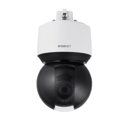 Hanwha Vision XNP-6400R Domo PTZ IP 2Mpx, zoom x40, IR 200m, WDR 150dB, IA analítica avanzada, ciberseguridad, 60ips, autotracki