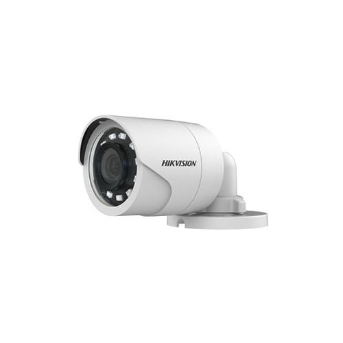 Hikvision Basic DS-2CE16D0T-IRPF6MM Cámara bullet 4 en 1 (HD-TVI, AHD, HD-CVI y analógica) HD1080P (2Mpx), LEDs IR 20m con ICR,