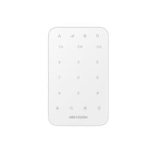 Hikvision HIK-271 DS-PK1-E-WE Teclado LED vía radio de la serie AX PRO. Permite activar o desactivar el sistema de alarma median