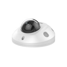 Hikvision Pro DS-2CD2546G2-IS 2.8 Cámara mini-domo IP 4Mpx, óptica fija 2.8mm, IR 30m, WDR, Acusense, micrófono, entrada/salida