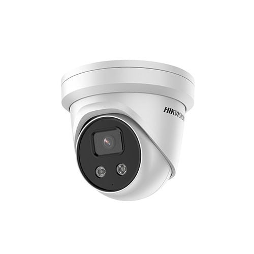 Hikvision Solutions DS-2CD3356G2-ISU 2.8 Mini-domo IP 5Mpx, LED IR 40m, óptica fija 2.8mm, Acusense, Darkfighter, WDR 120dB, ran