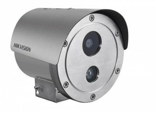 Hikvision Solutions DS-2XE6222F-IS(4MM) Cámara bullet IP antideflagrante 2Mpx, LED IR 30m, óptica 4mm, H.265, WDR 120dB, carcasa