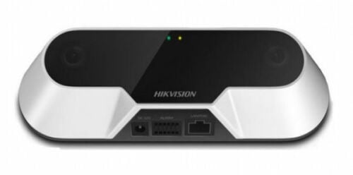 Hikvision Solutions IDS-2CD6810F/C 2.8MM Cámara cenital IP 640 x960 de analítica de conteo de personas con doble lente, óptica f