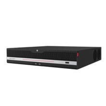 Hikvision Solutions IDS-9664NXI-M8-X NVR de 64ch, cámaras de hasta 32Mpx, 400/400Mbps, H.265+, LPR, IA, POS, 8 HDD 10TB (n.i.),