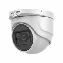 Hikvision Value DS-2CE76H0T-ITMF2.8C Cámara mini-domo HD-TVI, AHD, HD-CVI y analógica, 5Mpx, óptica fija 2.8mm, EXIR 20m, IP67,