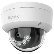 HILOOK IPC-D160HA-LU HiLook - Cámara Domo IP - Resolución 6 Megapixel (3200x1800) - Lente 2.8 mm | Micrófono integrado - Luz híb