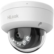 HILOOK IPC-D180HA-LU HiLook - Cámara Domo IP - Resolución 8 Megapixel (3840x2160) - Lente 2.8 mm | Micrófono integrado - Luz híb