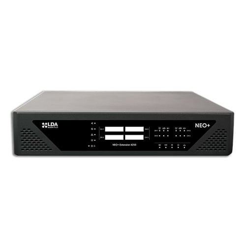 LDA NEO 4250E+ Extensión de control y amplificación para sistemas NEO+ de 4 x 250W o 2 x 500W.