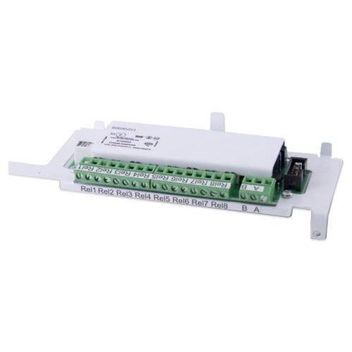 Módulo con 8 salidas de relé + Interface RS232/485 para central Unipos FS4000-8