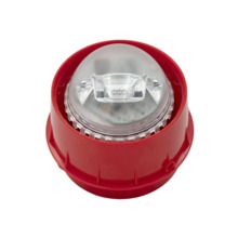 Notifier by Honeywell NOTIFIER-770 NRX-WSF-RR Sirena roja vía radio con flash rojo. Incluye 4 pilas CR123A. Requiere base NOTIFI