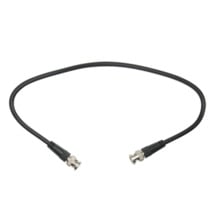 OEM BNC1-50 Cable coaxial preparado - BNC macho a BNC macho - Coaxial RG59 - Longitud 0,5 m - Para conexión de Balun hembra a DV