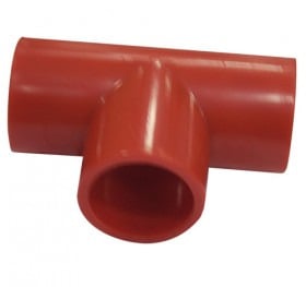 OEM DEM-1358 DEM-1358 Bifurcación en T ignífuga para tuberías. ABS, 25mm